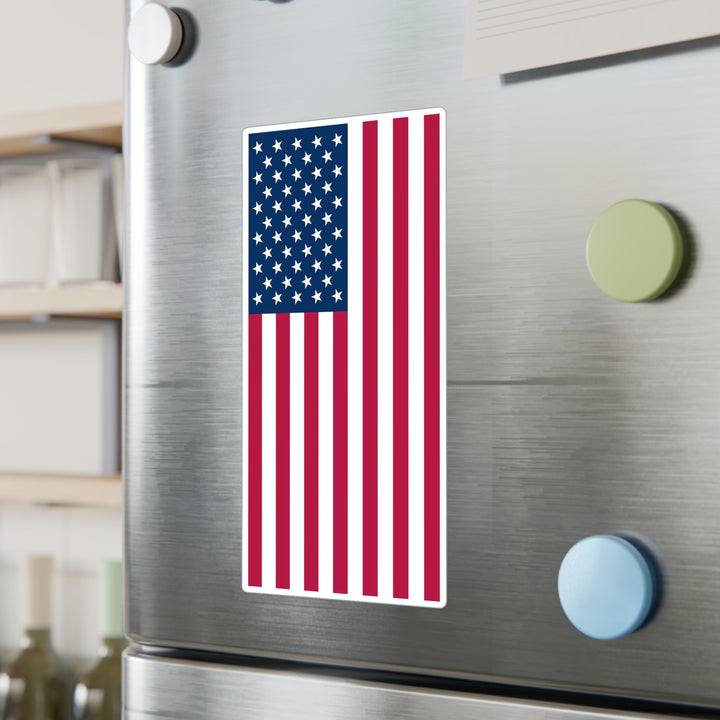 American Flag Decal (Left-side) (indoor and outdoor use)