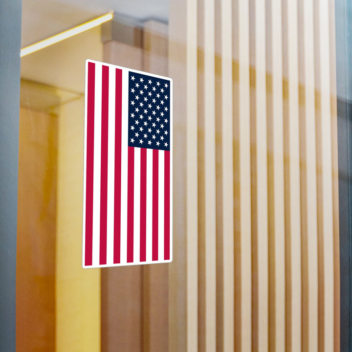 American Flag Decal (Right-side) (indoor and outdoor use)