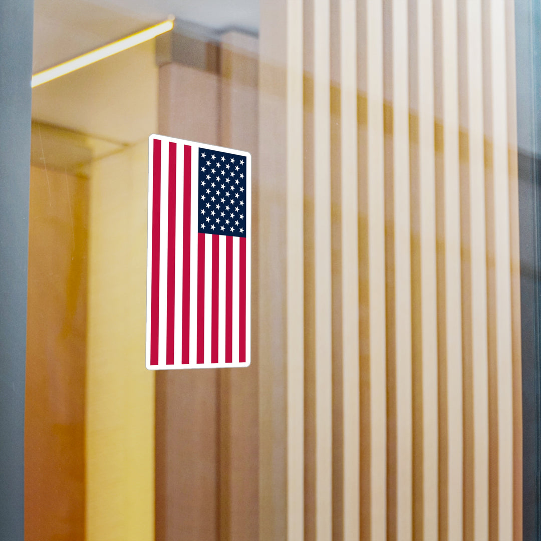 American Flag Decal (Right-side) (indoor and outdoor use)