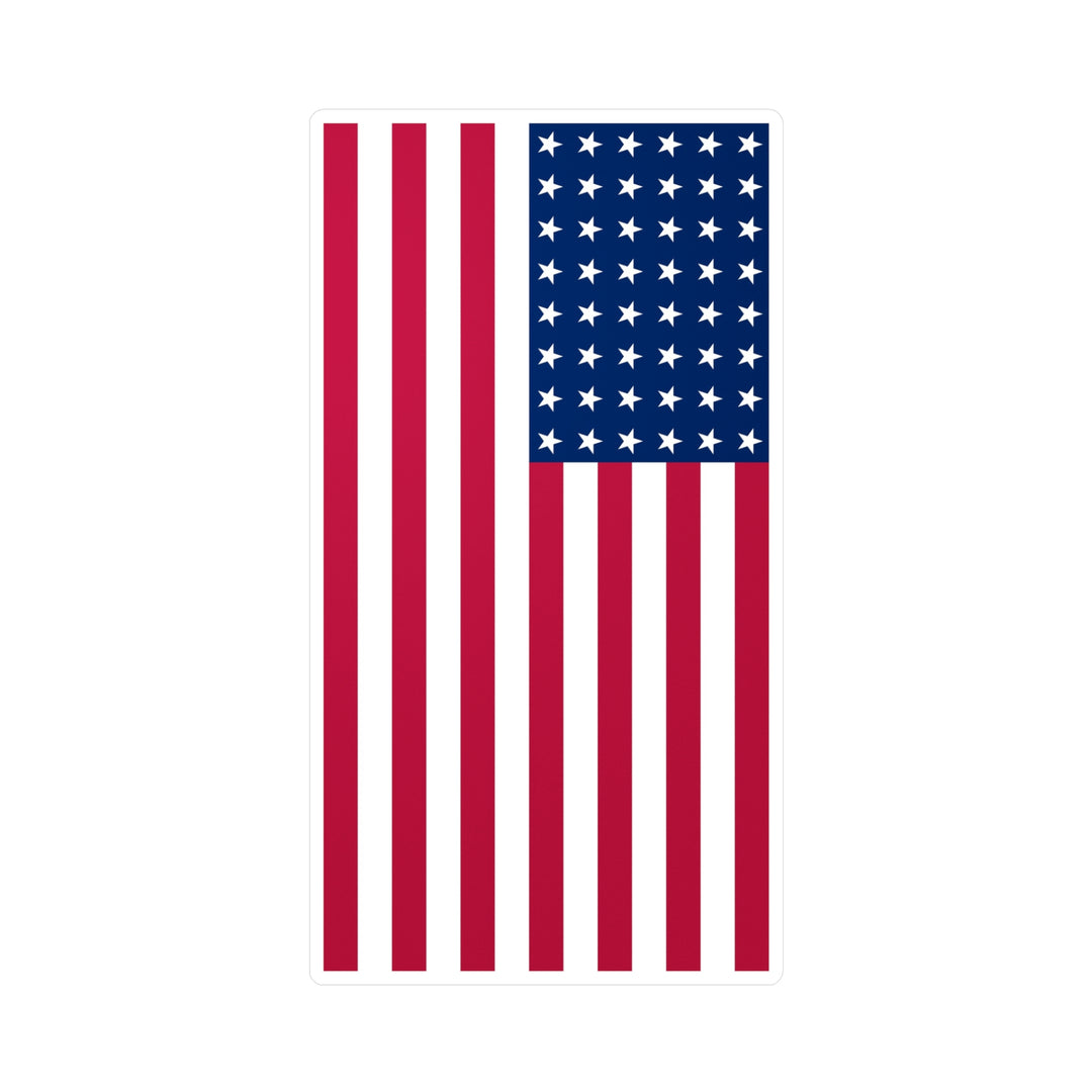 48-Star American Flag Decal (Right-side) (indoor and outdoor use)