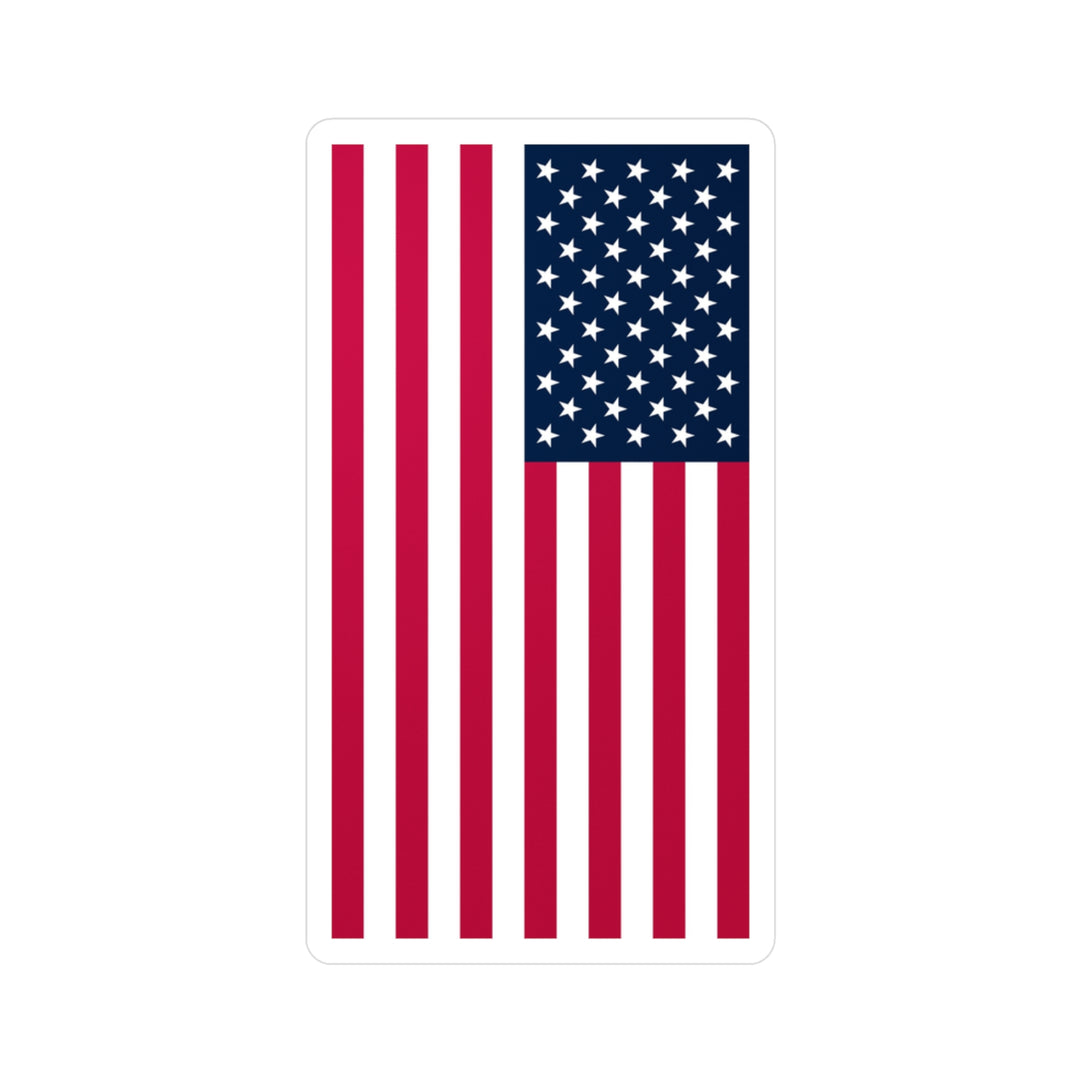 American Flag Decal (Right-side) (indoor and outdoor use)