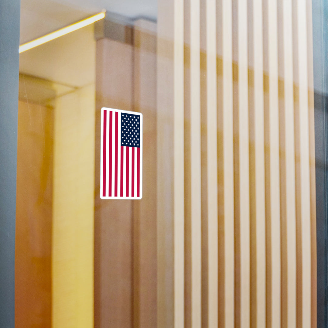 American Flag Decal (Right-side) (indoor and outdoor use)