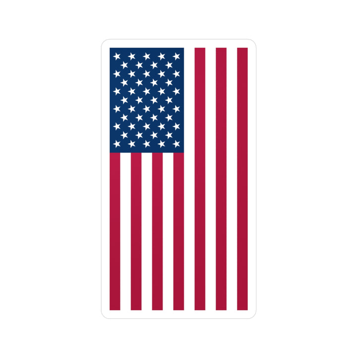 American Flag Decal (Left-side) (indoor and outdoor use)