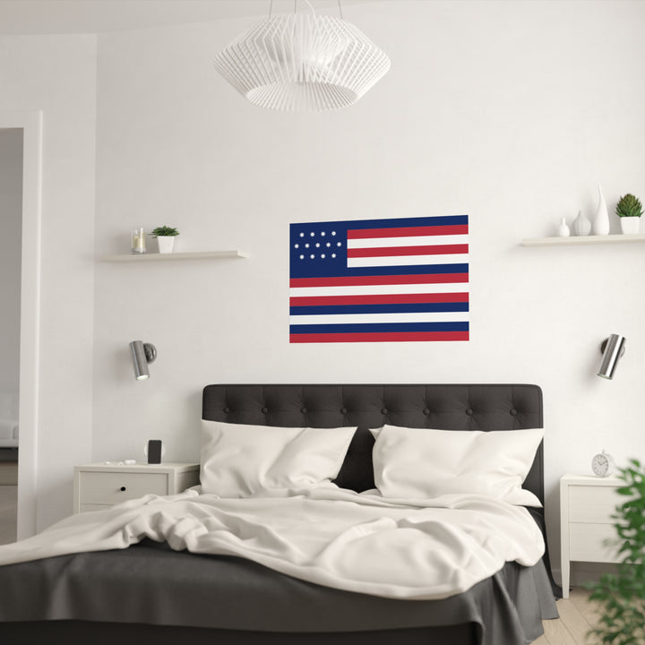 Serapis Flag Poster aka "John Paul Jones Flag"