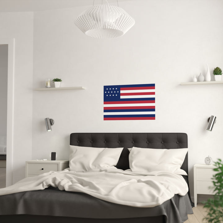 Serapis Flag Poster aka "John Paul Jones Flag"