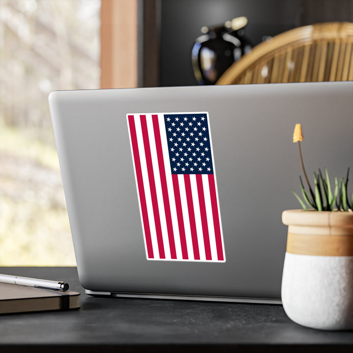 American Flag Decal (Right-side) (indoor and outdoor use)