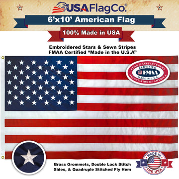 American Flag: US Flags by USA Flag Co. - Made in the USA