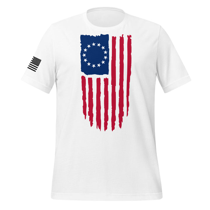 Betsy Ross Flag Rugged T-Shirt (Made in the USA)