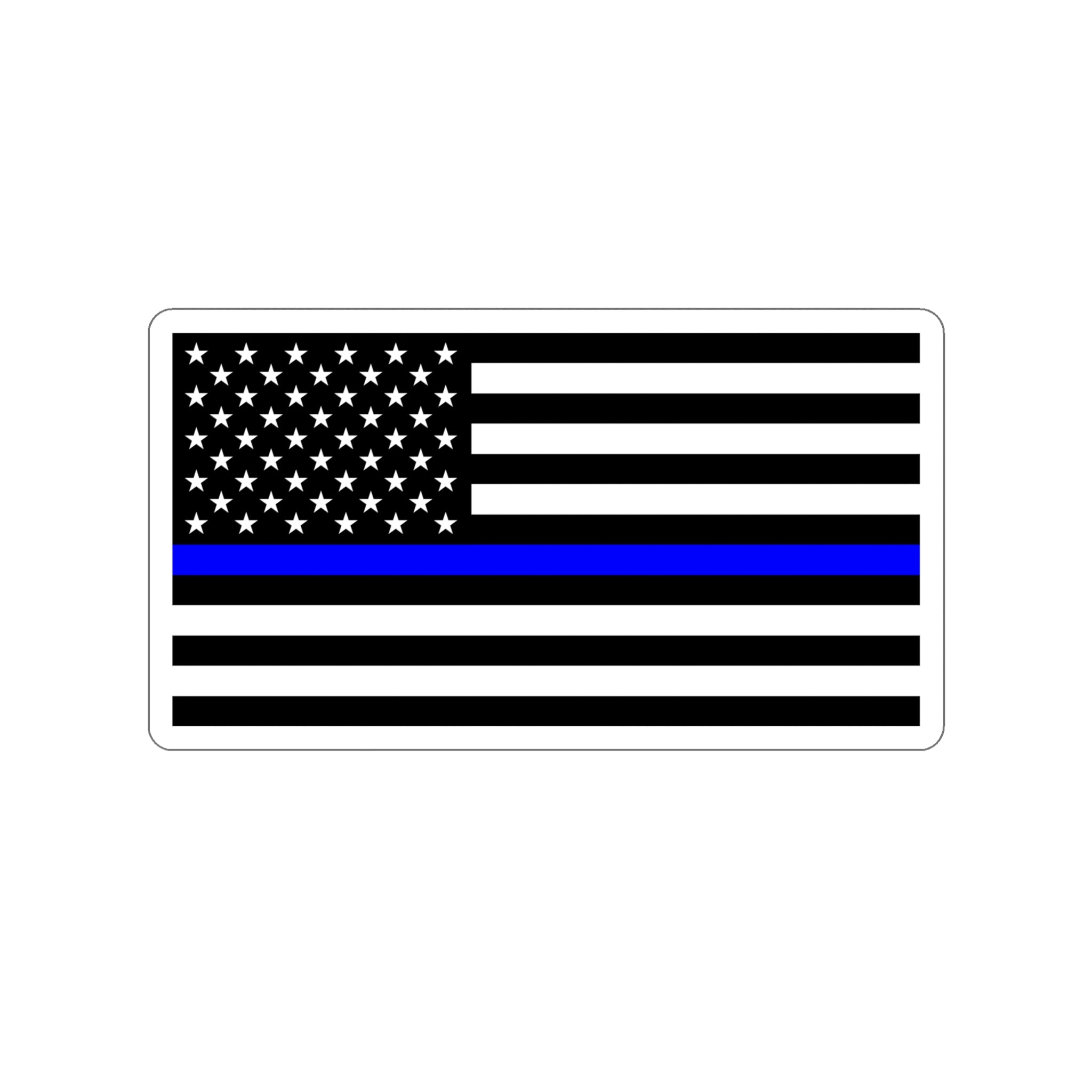 Thin blue 2025 line flag