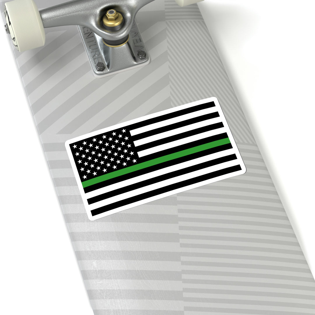 Thin Green Line Flag Sticker