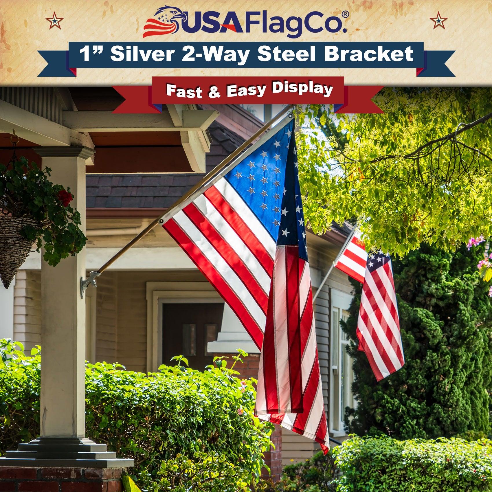 Flagpole and deals bracket kit