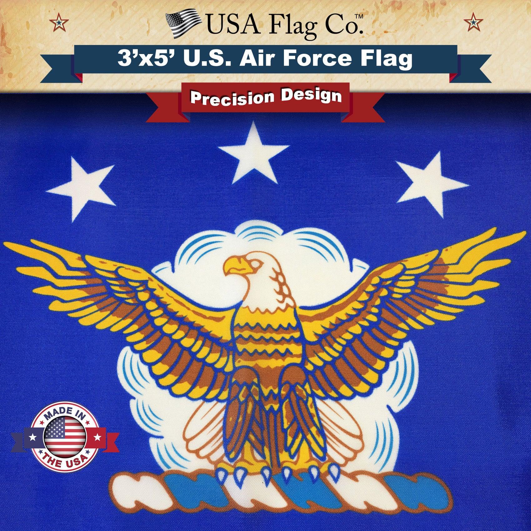 US Air Force Flag 3x5 foot by USA Flag Co